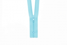 Trouser zip pl/met T3 blue 20cm