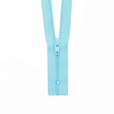 Trouser zip pl/met T3 blue 20cm