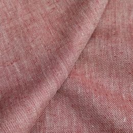 Decorative decorative linen 150cm red-burgundy