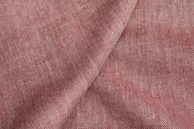 Decorative decorative linen 150cm red-burgundy