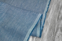 Decorative decorative linen 150cm blue and turquoise