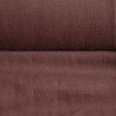 Flax with viscose dress linen in burgundy-brown with crinkle effect