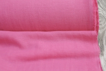 Linen with viscose dress color light fuchsia stone washed