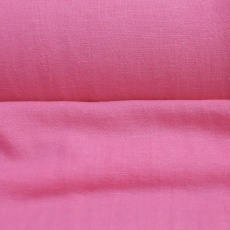 Linen with viscose dress color light fuchsia stone washed