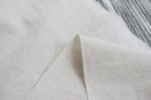 Linen cotton 260 cm Linen Fabric Stone Washed gray undyed