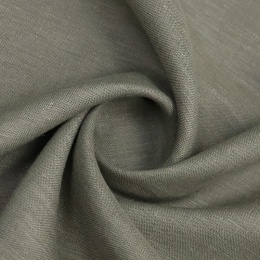 Medium Weight Linen grey-green khaki 