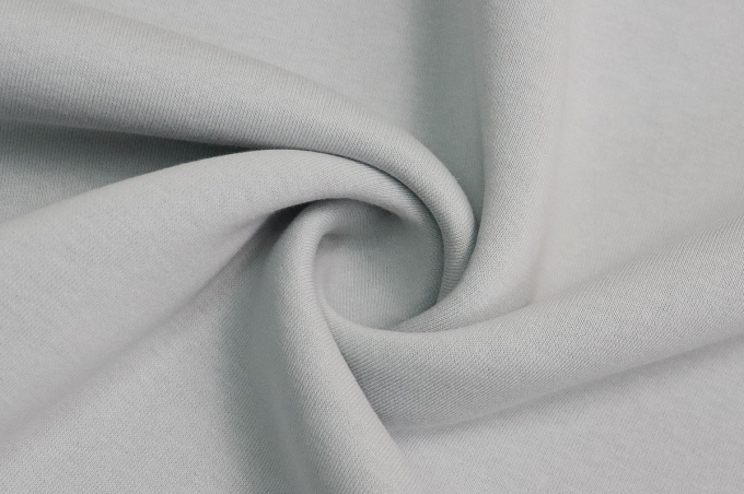 Трикотаж футер 3-х нитка с начёсом Серый 29-01-%