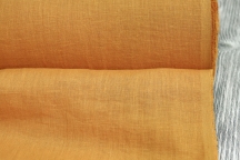 Medium Weight Linen Stone Washed mustard