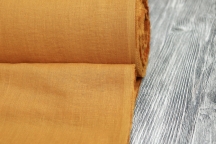 Medium Weight Linen Stone Washed mustard