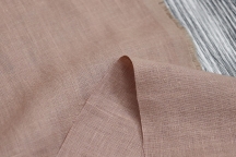 Medium Weight linen Stone Washed Powder-coloured