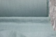 Wide Linen Fabric Stone Washed 250 cm water-colored