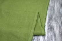 Medium Weight Linen Stone Washed spring greens