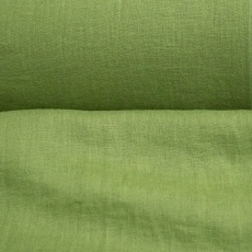 Medium Weight Linen Stone Washed spring greens