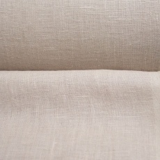 Medium Weight Linen Stone Washed beige-cream