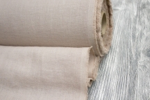 Medium Weight Linen Stone Washed beige-cream