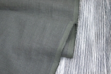 Medium Weight Linen Stone Washed charcoal grey