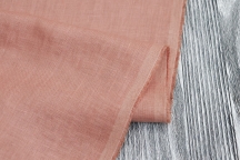 Medium Weight Linen Stone Washed salmon