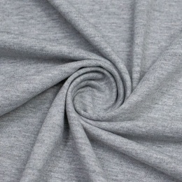 170 g/m2 Kulirka knitted fabric Grey melange