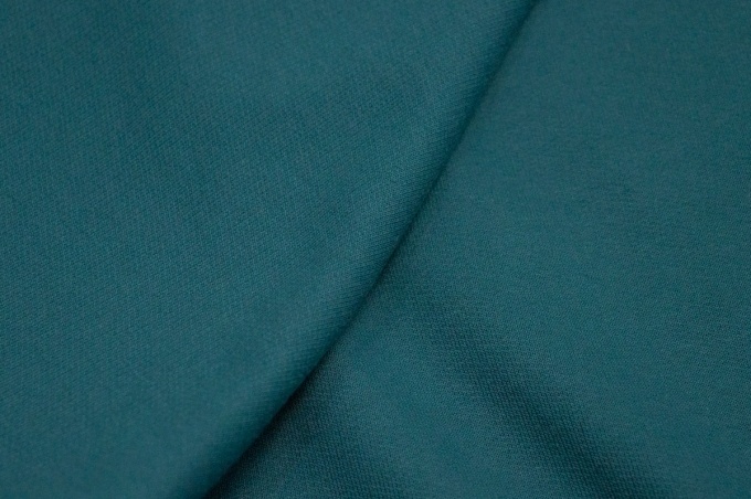 HUGO BOSS Italian cotton jersey-feather in dark turquoise