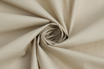 Italian cotton poplin beige