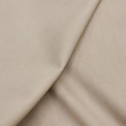 Italian cotton poplin beige