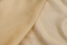 Italian cotton with silk in sandy-golden colour