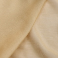 Italian cotton with silk in sandy-golden colour