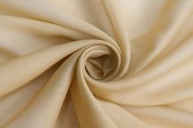 Italian cotton with silk in sandy-golden colour