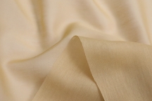 Italian cotton with silk in sandy-golden colour