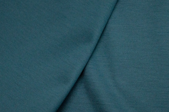 HUGO BOSS Italian cotton jersey dark turquoise