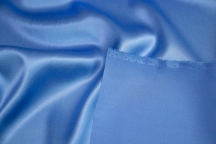 La Perla Natural silk satin with elastane blue