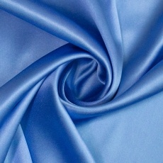 La Perla Natural silk satin with elastane blue