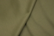 HUGO BOSS Italian mercerised cotton khaki knitwear