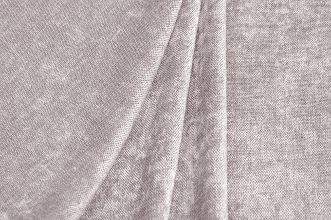 300cm LINEN SHENIL V43 grey-purple drape fabric