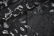 Dolce & Gabbana Lace Fabric 134cm Black