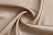 Natural dense silk-twill in light birch colour