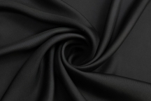 Natural silk-twill black