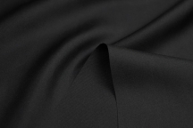 Natural silk-twill black