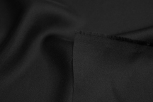Natural silk-twill black