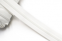 Rolled twisted zip T5 (101 white) 1231