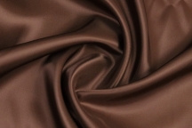 Viscose lining fabric terracotta brown