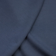 Italian viscose jersey knit blue