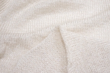 Knitted woollen maher knit with sequins
