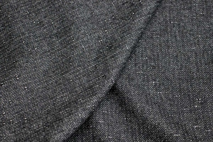 Italian coat and suit woollen tweed