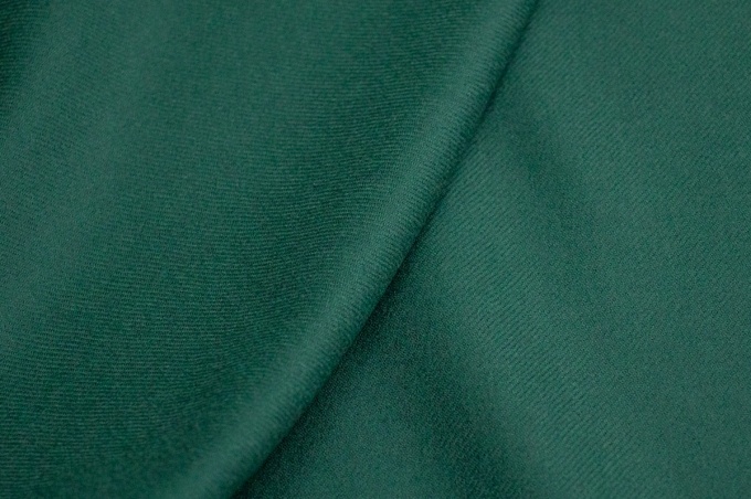 Italian suit wool-flannel green emerald