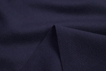 HERNO Italian overcoat wool in inky blue