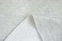 Knitted fouter 3 thread loop Grey melange