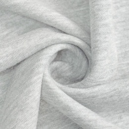 Knitted fouter 3 thread loop Grey melange