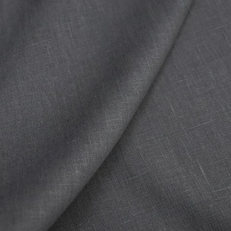 Drapery Tablecloths Heavyweight Linen gray graphite
