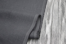 Heavy Weight Linen Fabric graphite grey